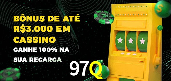 97Q melhor bônus de depósito